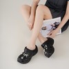【夏季新款】2025年夏季新款舒适透气厚底防滑大底百搭包头后空半拖鞋T25AH16461 商品缩略图1