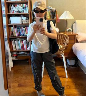 chopiyopi童装 乐训弧线收口运动裤