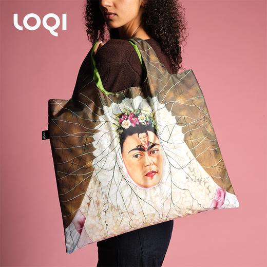 德国LOQI 2025新品合集万用环保袋 再生环保材料 单肩可折叠 旅行大容量 防泼水 超轻50g可承重40斤 商品图5
