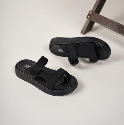 【夏季新款】2025年夏季新款舒适透气厚底防滑大底百搭罗马拖鞋T25BJ20751 商品图7