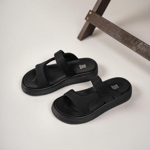 【夏季新款】2025年夏季新款舒适透气厚底防滑大底百搭罗马拖鞋T25BJ20751 商品图5