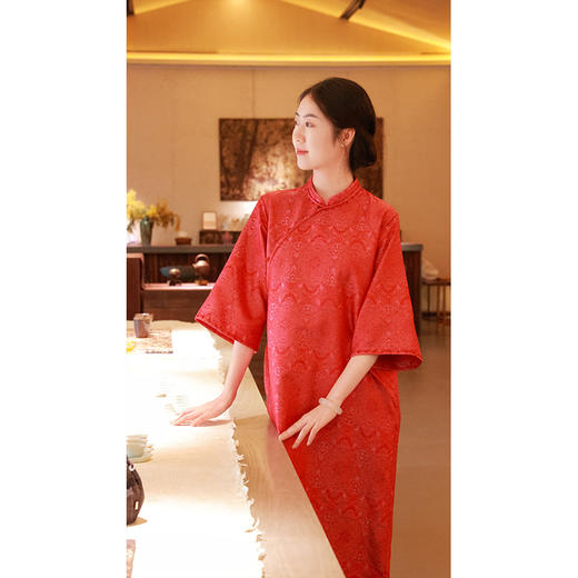 【2026东衣作】新中式连衣裙（21707161乾坤合乐-奢定款） 商品图3