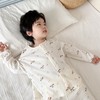 宝宝夏季纱布睡衣儿童棉纱开衫两件套男女童卡通泡泡棉A类家居服套装 商品缩略图8