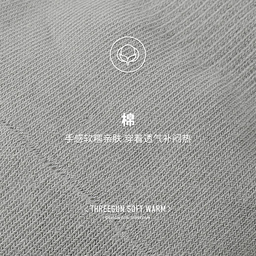 Threegun三枪 隐形男袜(1双装)-91249Z031 商品图9