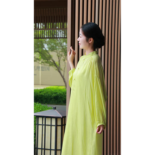 【2026东衣作】新中式连衣裙(25707214青粲-设计师) 商品图2