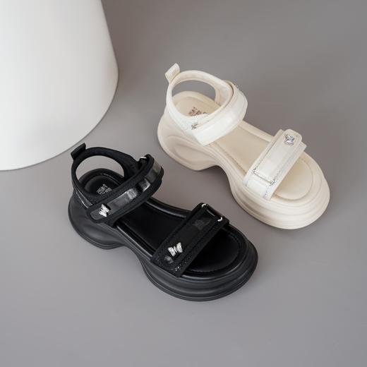 【夏季新款】2025年夏季新款舒适透气厚底防滑大底百搭罗马凉鞋T25BG20811 商品图6