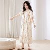 牧棉儿 新中式免Bra云朵棉家居服系列 睡裙/盘扣/翻领 亲肤舒适 多款可选 商品缩略图0