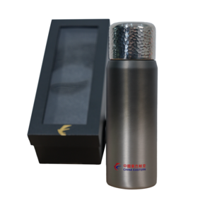 锤纹盖保温杯450ml