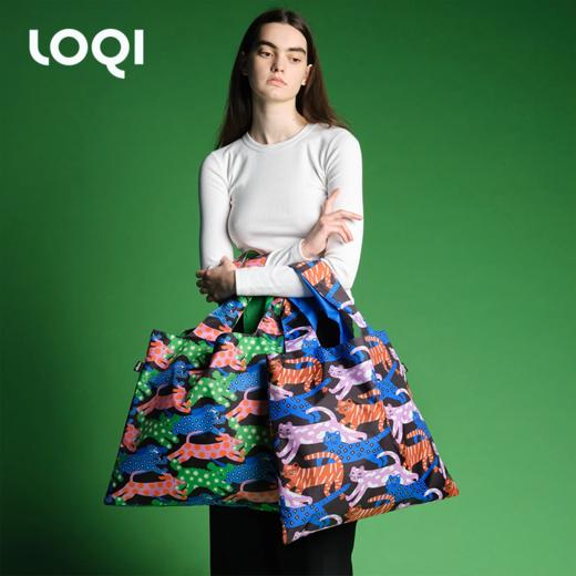 德国LOQI 2025新品合集万用环保袋 再生环保材料 单肩可折叠 旅行大容量 防泼水 超轻50g可承重40斤 商品图11