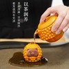 陆宝陶瓷榴宝茶宠小摆件精品茶玩茶具茶盘装饰办公室茶道零配件陆宝榴福茶宠天青色 商品缩略图2