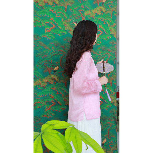 【2026东衣作】中式盘扣外套（20805015桃夭） 商品图1