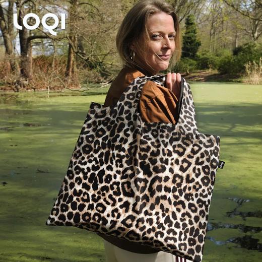 德国LOQI 2025新品合集万用环保袋 再生环保材料 单肩可折叠 旅行大容量 防泼水 超轻50g可承重40斤 商品图4