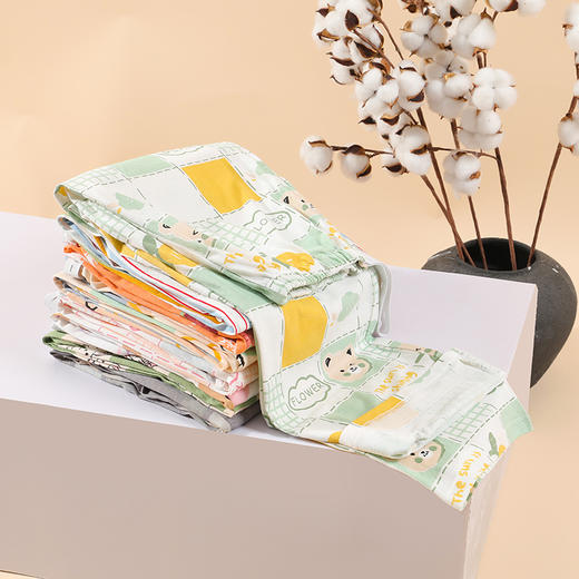 自然醒薄荷家居服孕妇睡裤女士长裤纯棉夏季全棉夏天长款可调节月子产后薄款家居裤QH 商品图3