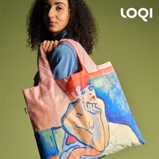 德国LOQI 2025新品合集万用环保袋 再生环保材料 单肩可折叠 旅行大容量 防泼水 超轻50g可承重40斤 商品图10