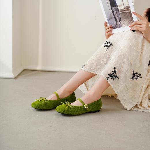 【夏季新款】2025年春季新款舒适平底多彩优雅百搭玛丽珍浅口单鞋T25CE39021 商品图6