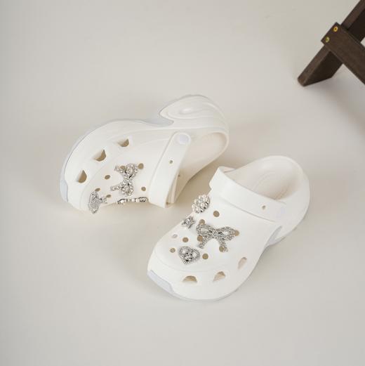 【夏季新款】2025年夏季新款舒适透气厚底防滑大底百搭包头后空半拖鞋T25AH16461 商品图10