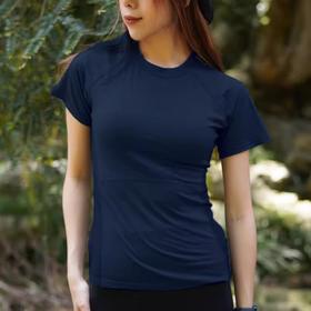 灰壳户外美利奴羊毛速干短袖排汗美丽诺网眼纹拼接运动登山T恤女