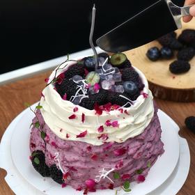 【酷黑莓玫】水果蛋糕