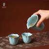 陆宝功夫茶具套装2025新款轻奢高档一壶六杯家用茶壶茶杯清荷雅境清荷雅境茶组天青色1壶1海6杯 商品缩略图3