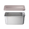 日本YOSHIKAWA 304不锈钢保鲜盒白色爆款【不支持补差，非质量问题不退不换】S 商品缩略图6