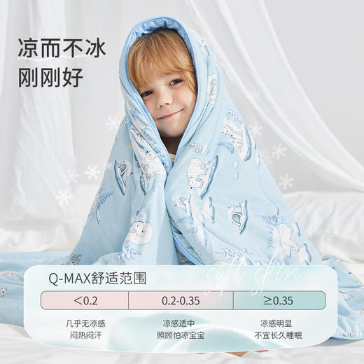 ibaby×outlast太空科技恒温冰川雪原凉凉被宝宝夏季空调被凉感被 商品图2