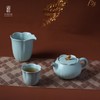 陆宝功夫茶具套装2025新款轻奢高档一壶六杯家用茶壶茶杯清荷雅境清荷雅境茶组天青色1壶1海6杯 商品缩略图2