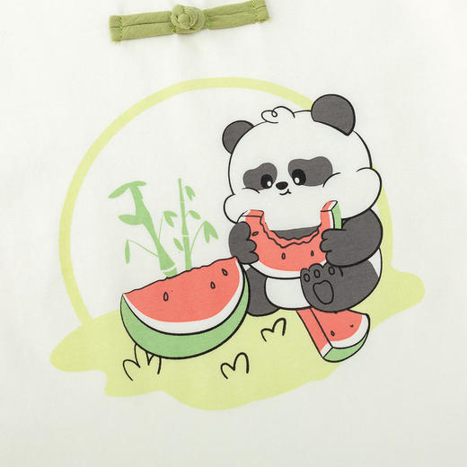 嘟嘟家儿童国风套装夏季新款男童短袖裤子两件套女童夏装宝宝童装 商品图3