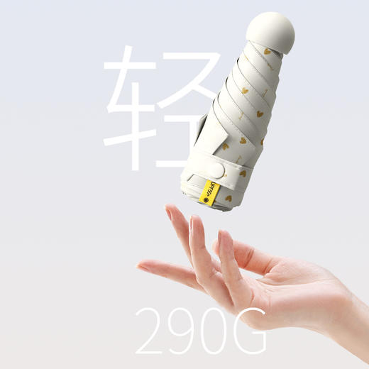 天玮五折六骨印花遮阳伞  轻便不占地儿 商品图5