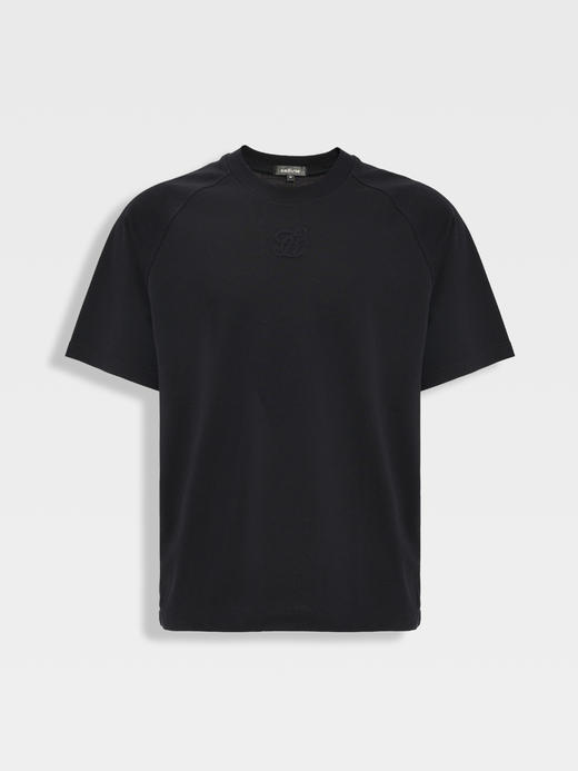 callisto藏青休闲套装短T 商品图0