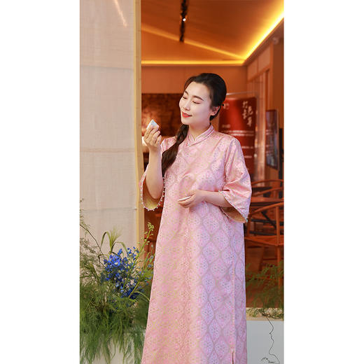 【直播间专属】新中式连衣裙（21707161-时宜-高定款） 商品图4