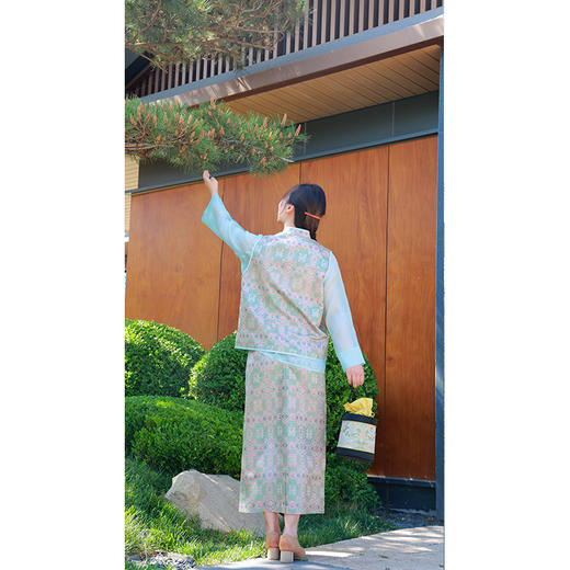 【2026东衣作】半裙（24706757B山河.万朵-高定款） 商品图2