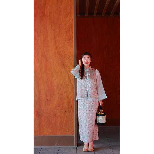 【2026东衣作】半裙（24706757B山河.万朵-高定款） 商品图1