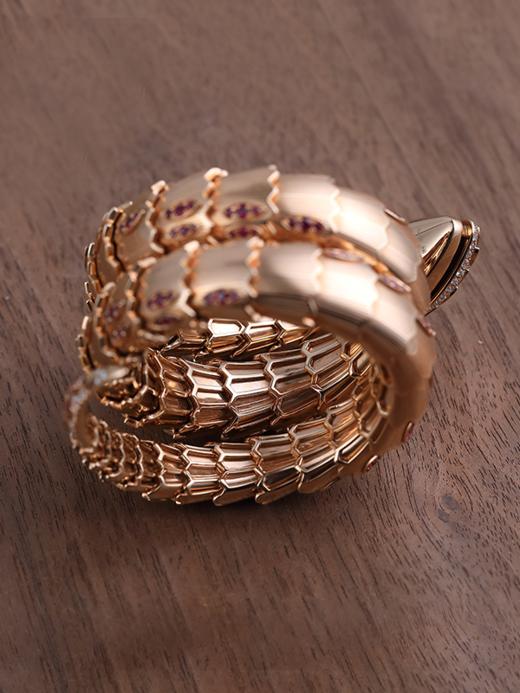 宝格丽 高级定制珠宝蛇手镯表 商品图4