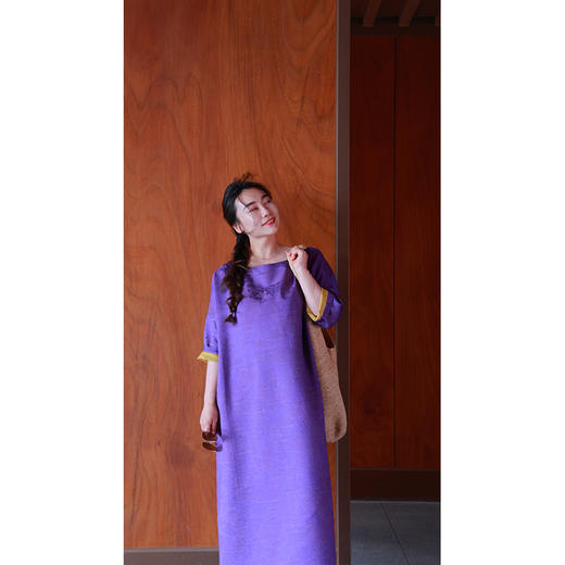 【2026东衣作】新中式连衣裙（1822102AB胜意-奢定款） 商品图1