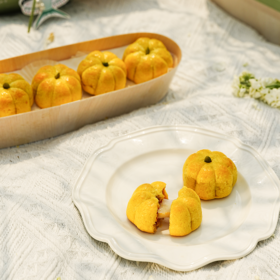 🍃南瓜麻薯Q心酥