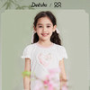 笛莎Deesha女童T恤2025夏季女童国风T恤 商品缩略图1