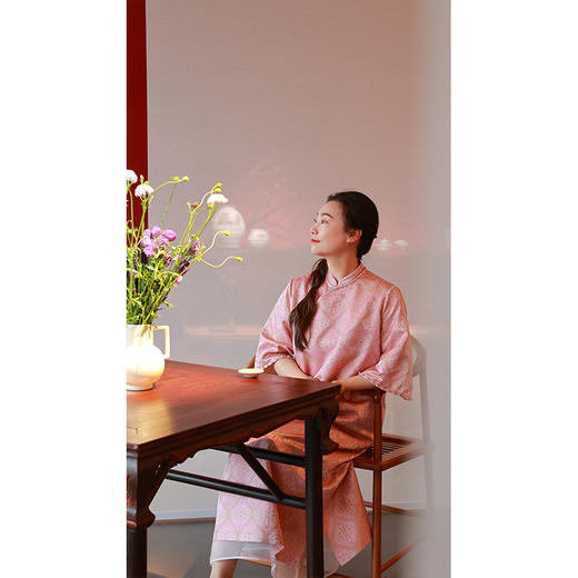 【直播间专属】新中式连衣裙（21707161-时宜-高定款） 商品图2