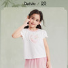 笛莎Deesha女童T恤2025夏季女童国风T恤 商品缩略图0