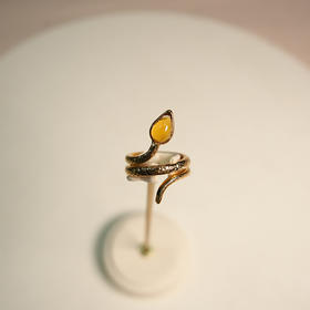 北京仓｜Gripoix Paris-Snake-灵蛇 琉璃 多色 戒指［法国设计师］