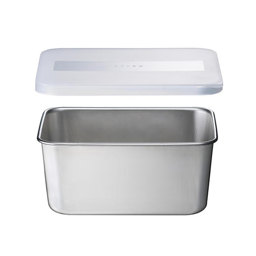 日本YOSHIKAWA 304不锈钢保鲜盒白色爆款【不支持补差，非质量问题不退不换】S 商品图7