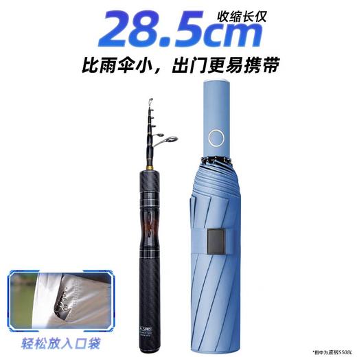 钓迷微钓二代便携伸缩路亚竿富士导环超轻微物马口竿 商品图2