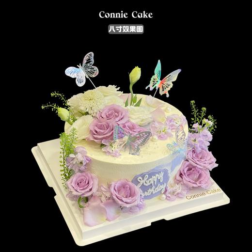 紫色鲜花海洋 女士蛋糕 商品图1