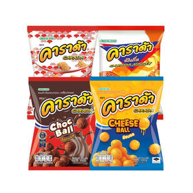 คาราด้าCARADA卡拉鹏办公室休闲零食系列米球/鱿鱼酥 嘎巴脆根本停不下来 152795/152794/152797/152796