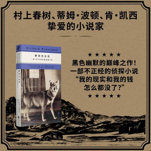 布劳提根作品五种丨《从大苏尔来的邦联将军》《天上掉下个大草帽》《去蒂华纳作手术》《梦回巴比伦》《霍克林之妖》 商品图3