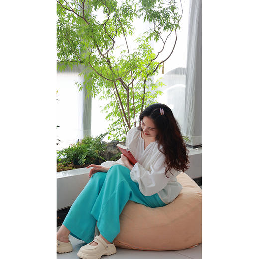 【线上专属】新中式上衣（25708232山矾-结缘款） 商品图2