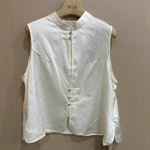 【抖音专属】马甲(24704166-云朵白) 商品图0