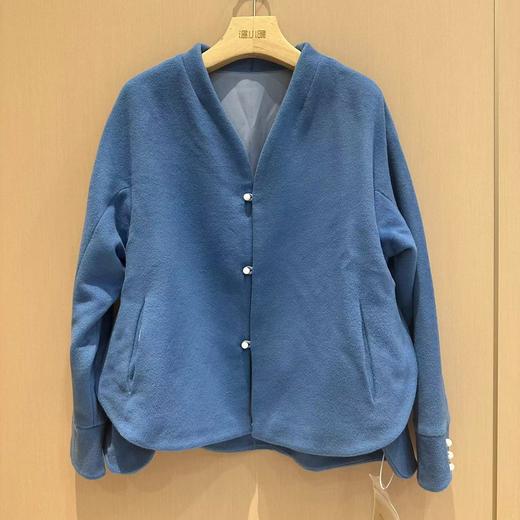 【线上专属】新中式外套（23805674DM-柔蓝） 商品图2