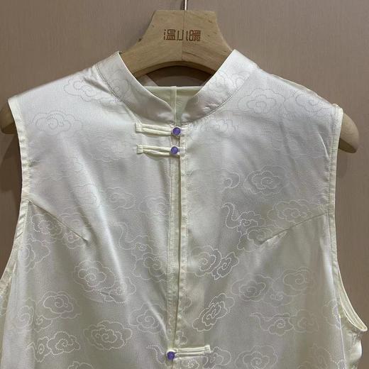 【抖音专属】马甲(24704166-云朵白) 商品图2