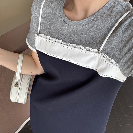 【不退不换】良木礼天丝连衣裙(146) 商品图1