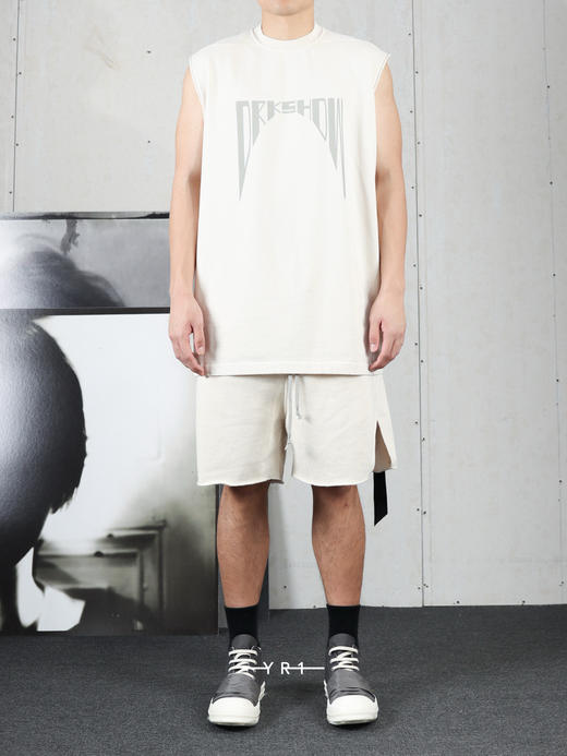 Rick Owens Drkshdw | HOLLYWOOD 无袖印花T恤 商品图1